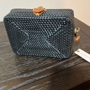 Anthropologie wicker bag